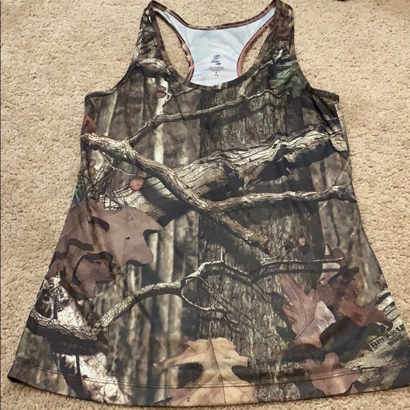 Energy Zone Tops - Active Camouflage Tank Top 🧡